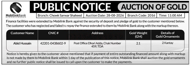 Tender Document