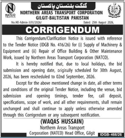 Tender Document