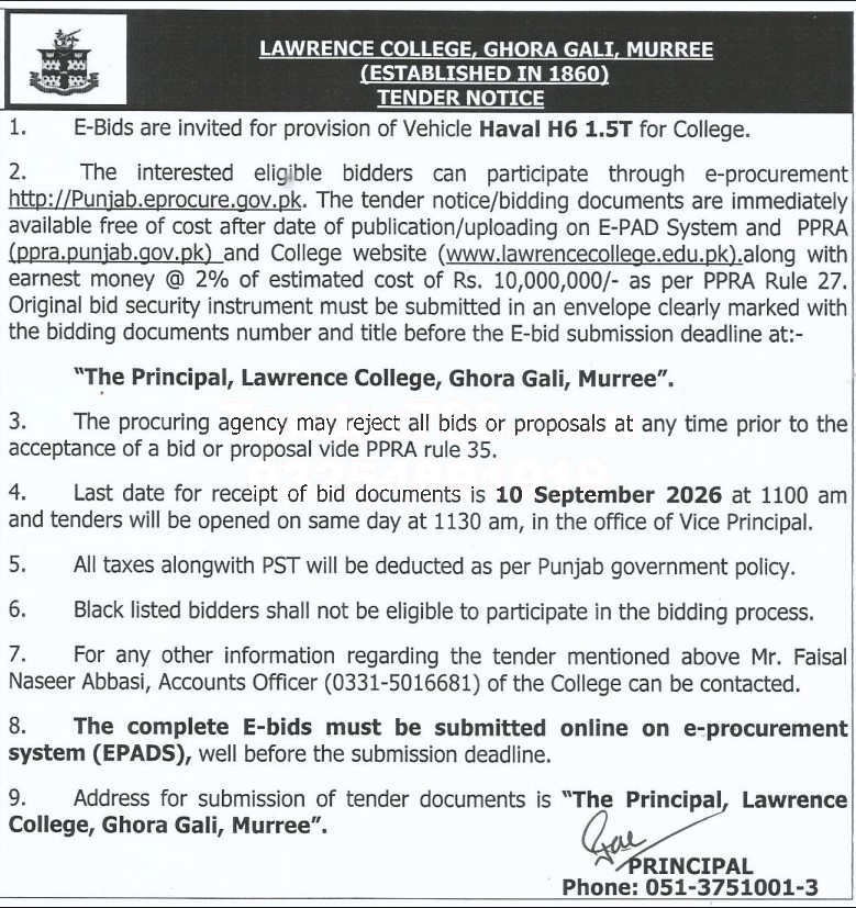 Tender Document