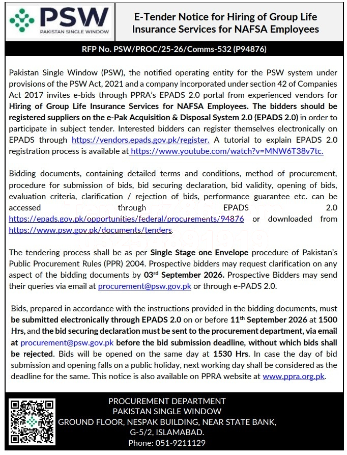 Tender Document