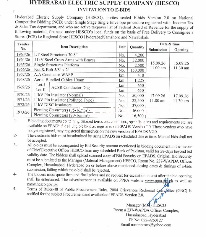 Tender Document