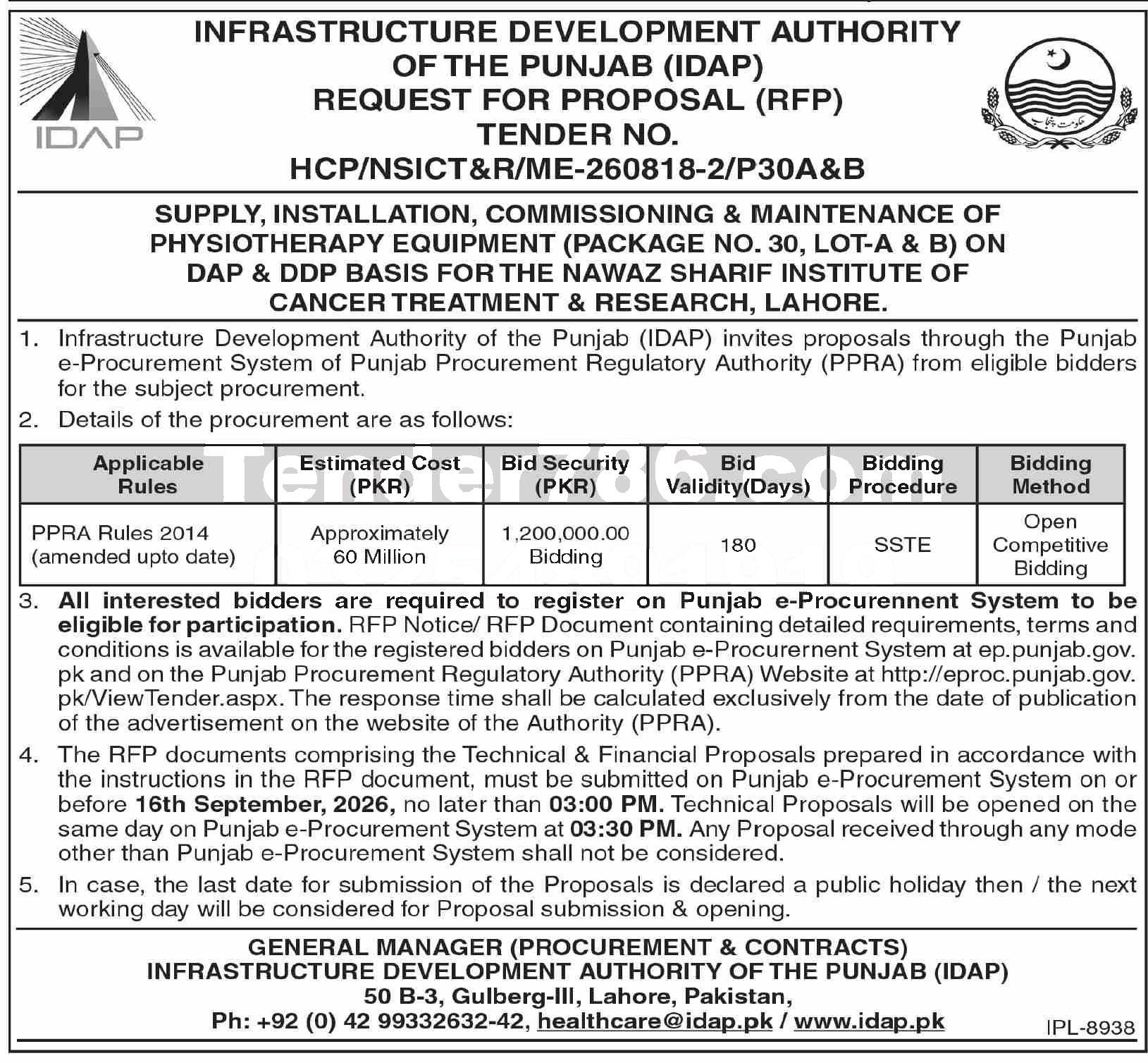 Tender Document