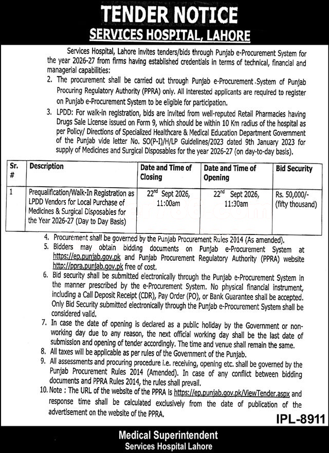 Tender Document