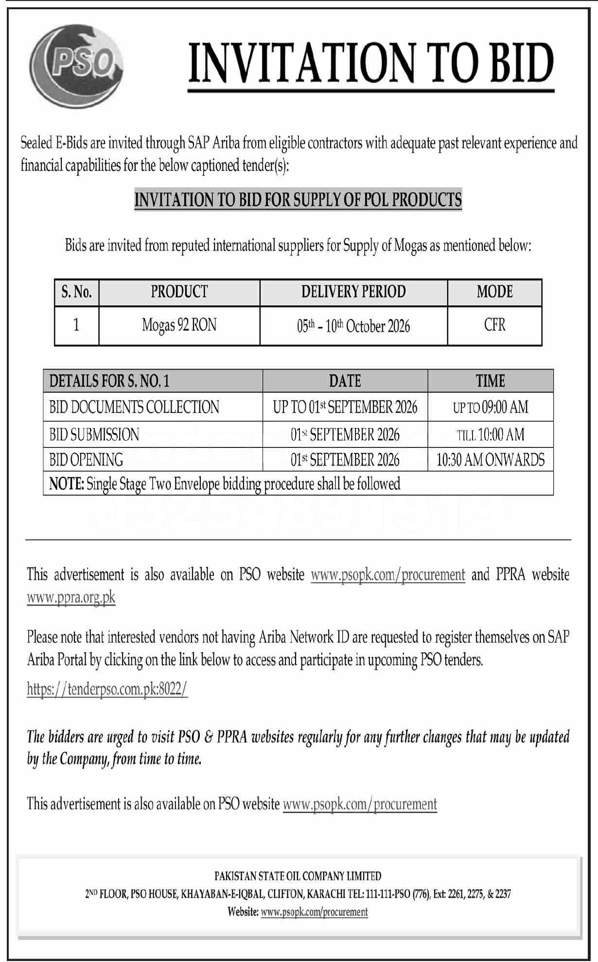 Tender Document