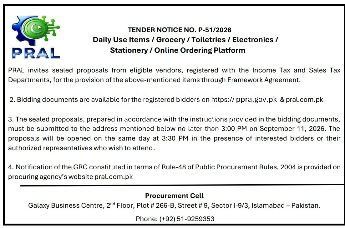 Tender Document