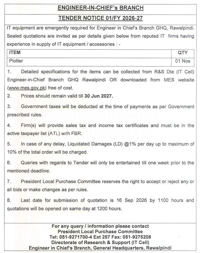 Tender Document