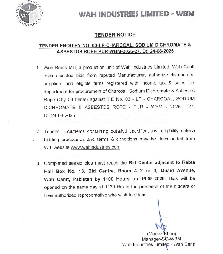 Tender Document