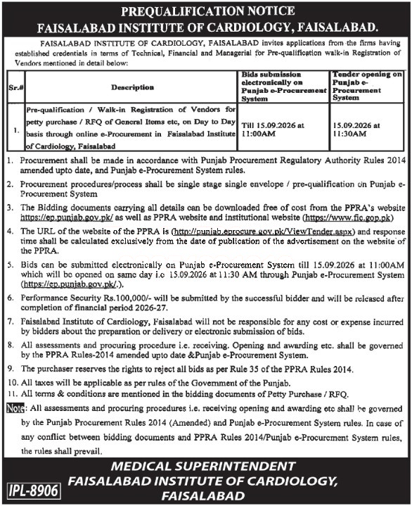 Tender Document