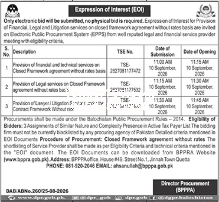 Tender Document