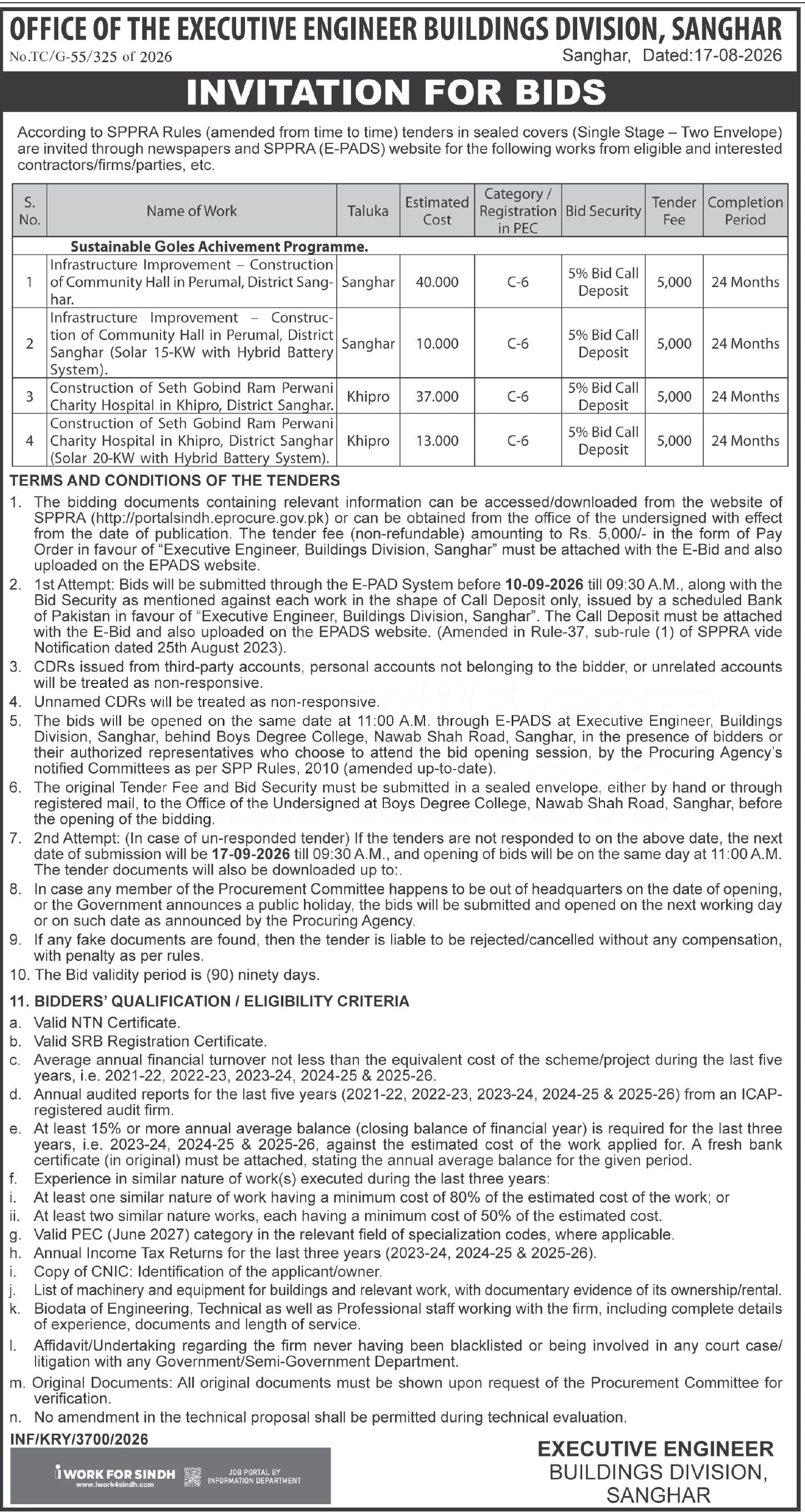 Tender Document