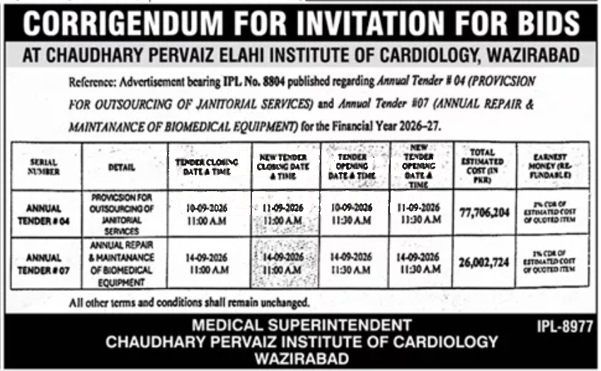 Tender Document