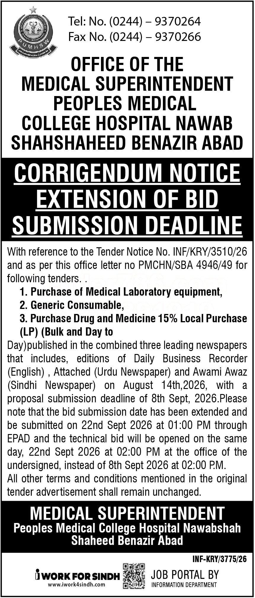 Tender Document