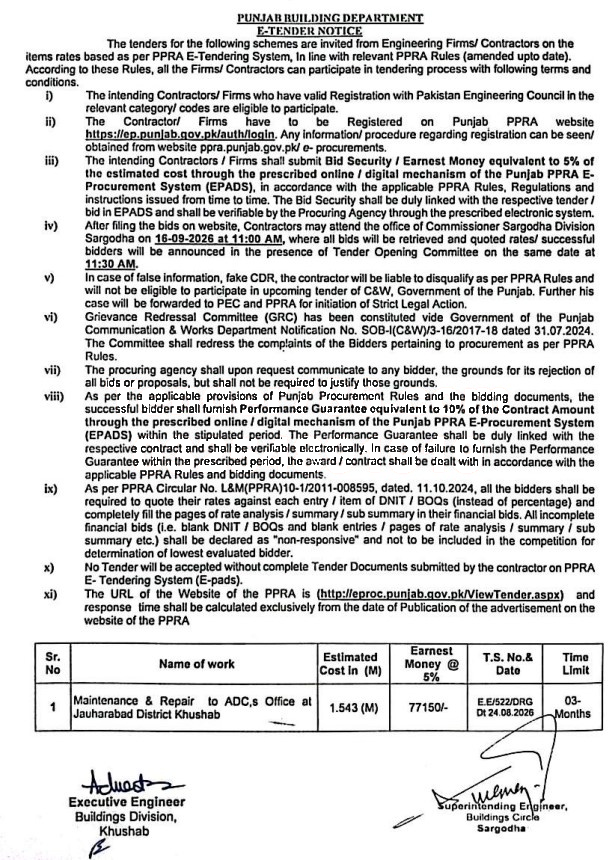 Tender Document