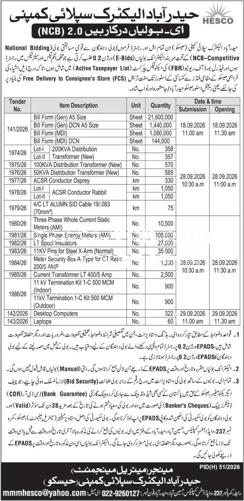 Tender Document