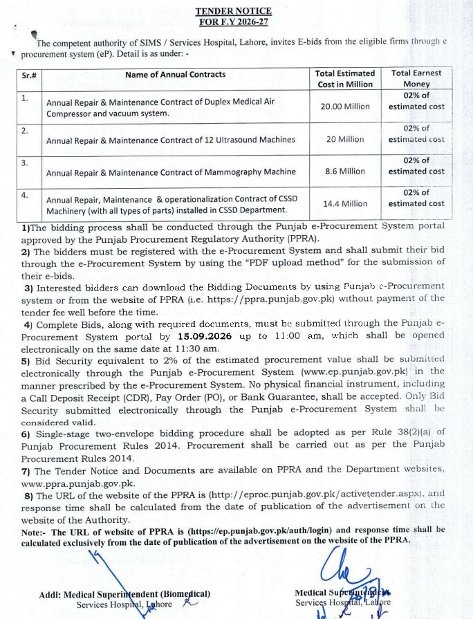 Tender Document