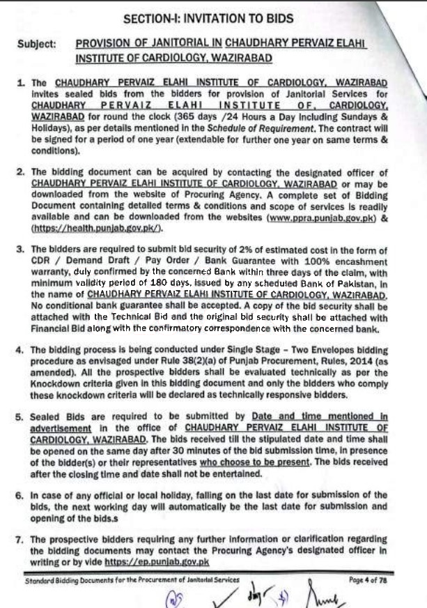 Tender Document