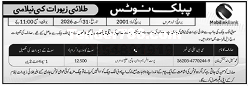 Tender Document