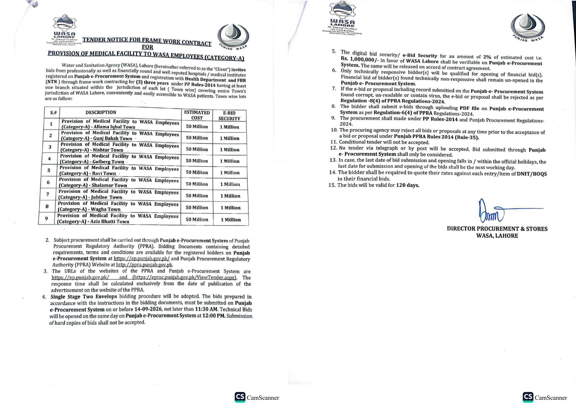 Tender Document