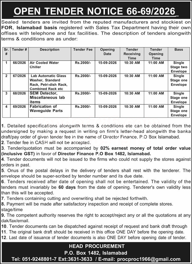 Tender Document