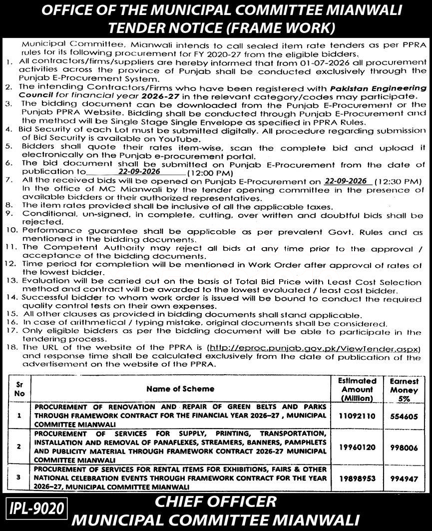 Tender Document