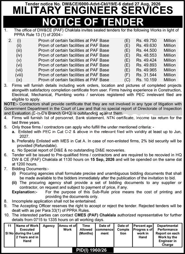 Tender Document
