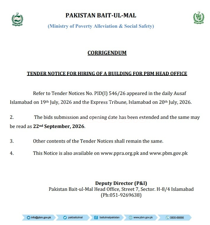 Tender Document