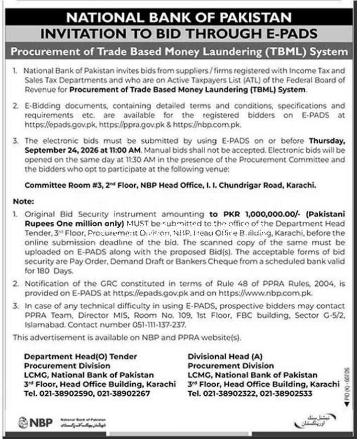 Tender Document