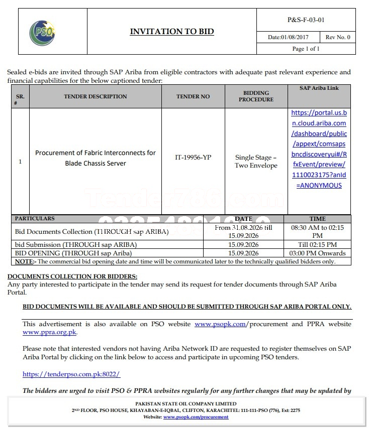 Tender Document