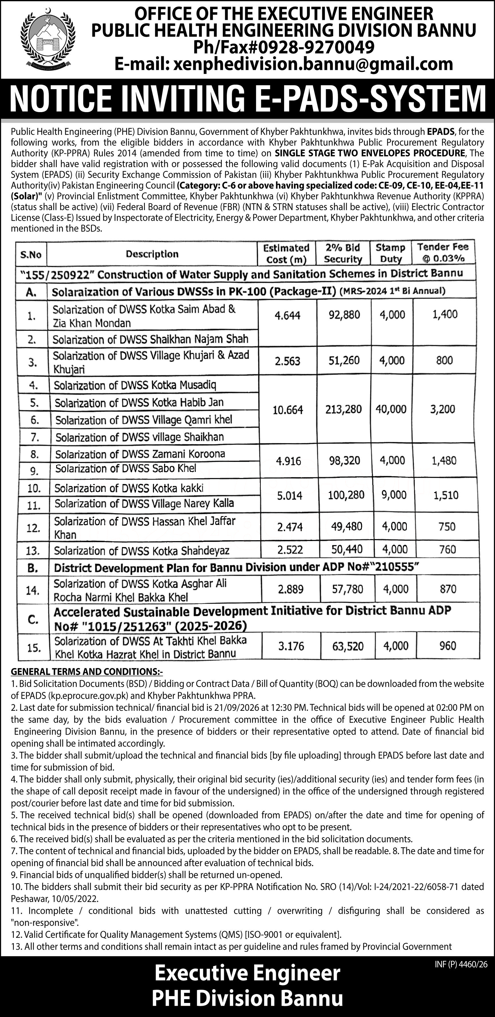 Tender Document