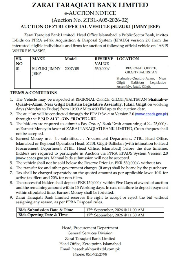 Tender Document