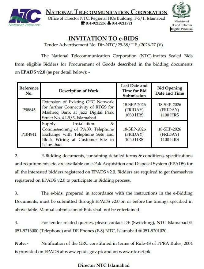 Tender Document