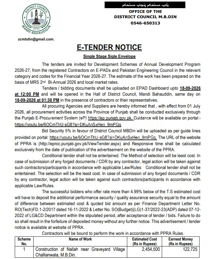 Tender Document