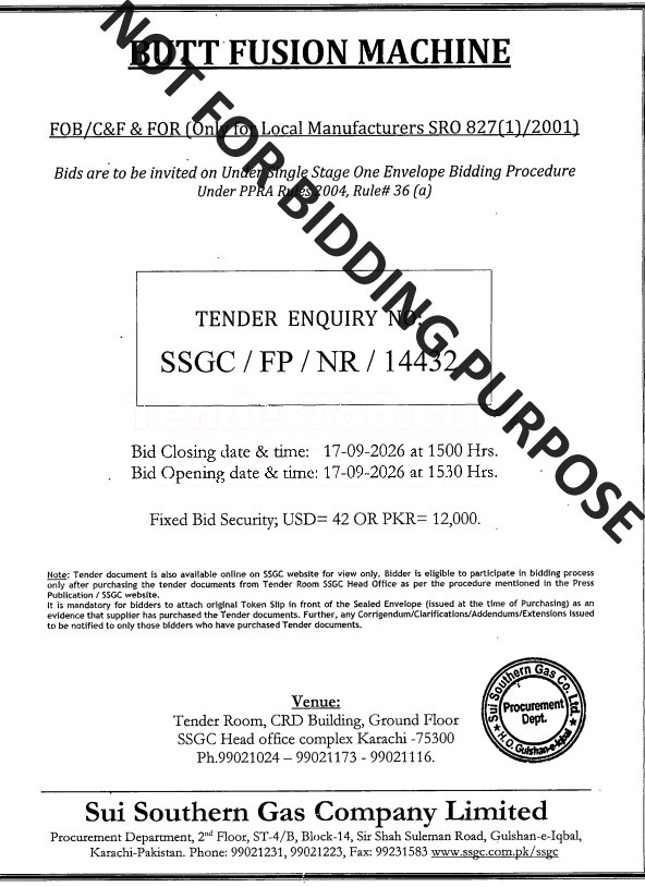 Tender Document