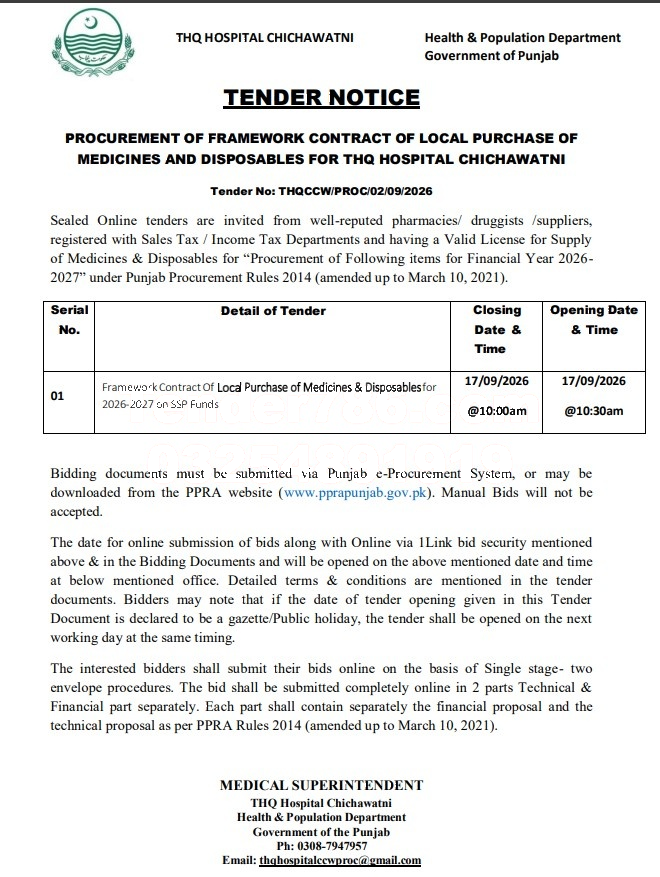 Tender Document