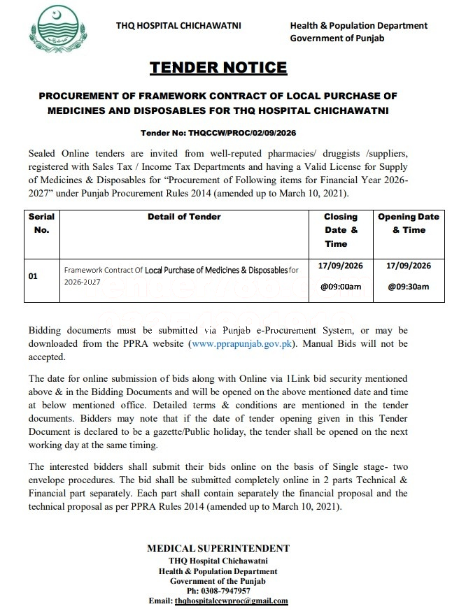 Tender Document