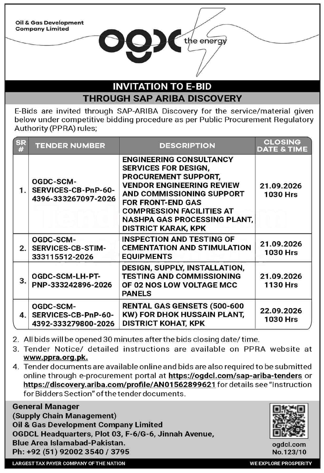 Tender Document