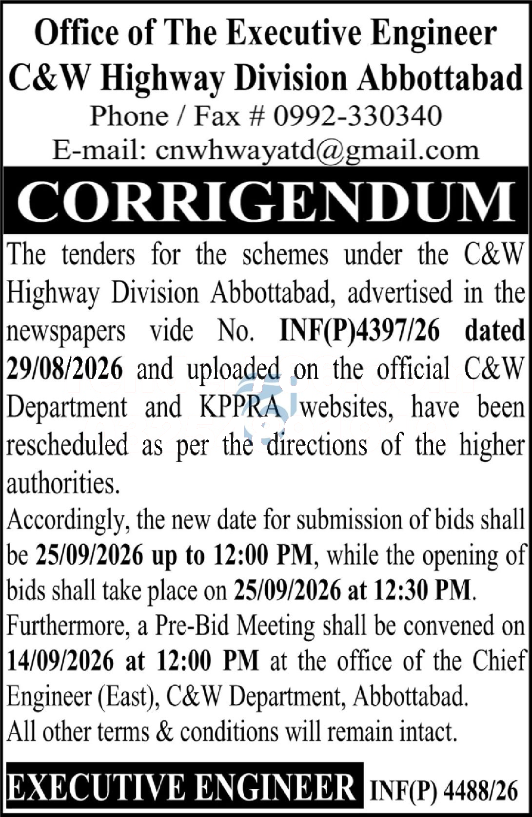 Tender Document