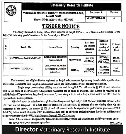 Tender Document