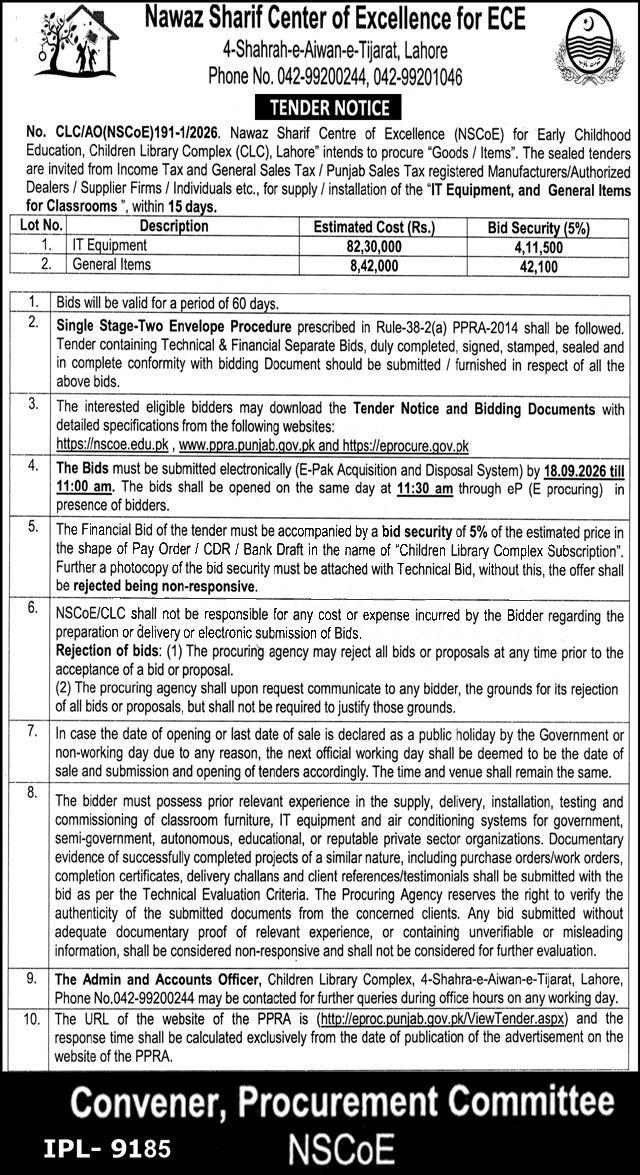 Tender Document