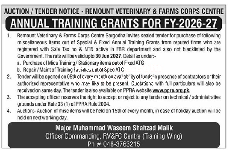 Tender Document