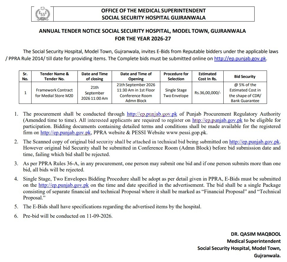 Tender Document