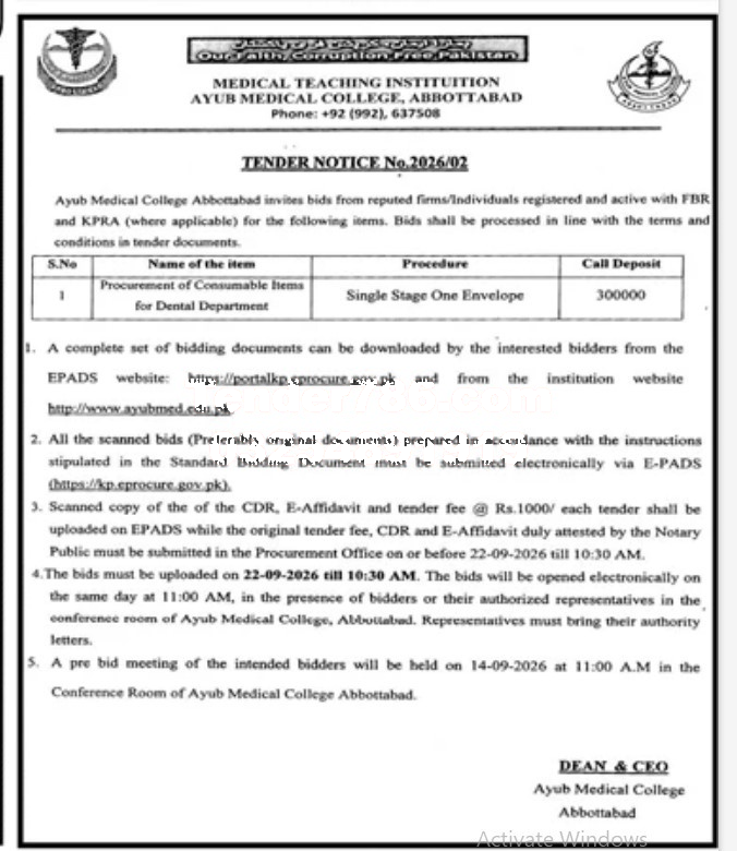 Tender Document