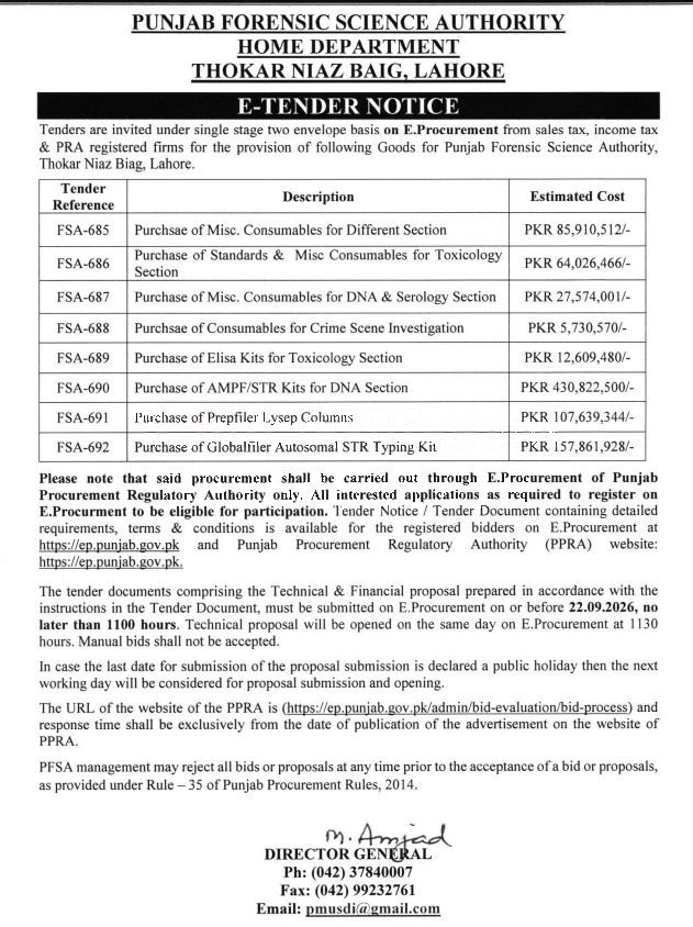 Tender Document