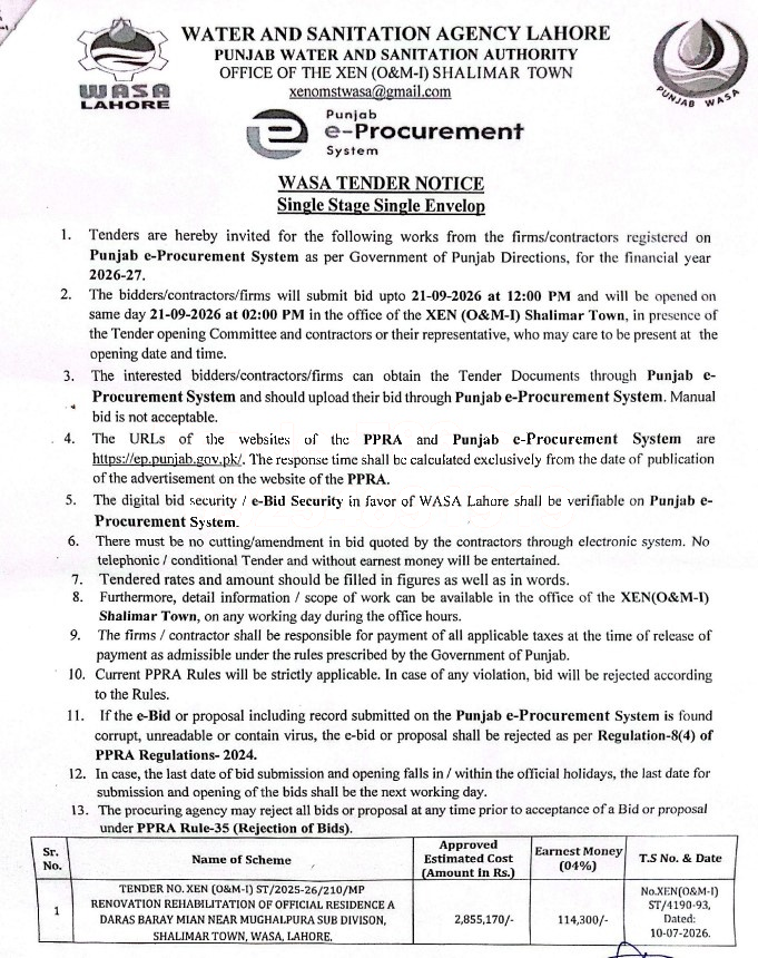 Tender Document