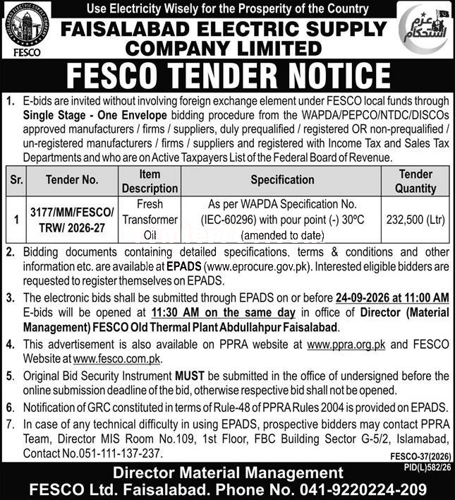 Tender Document
