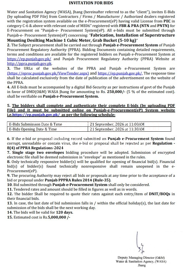 Tender Document