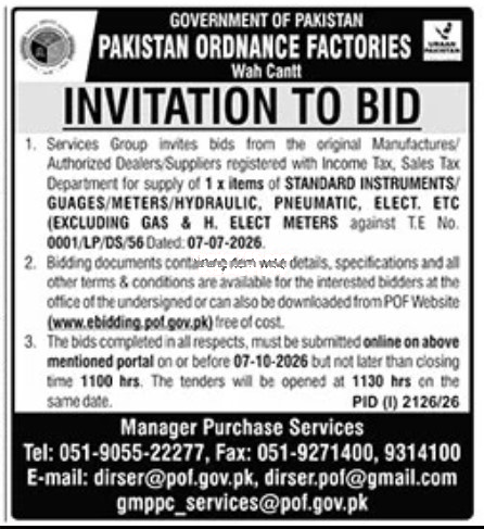 Tender Document