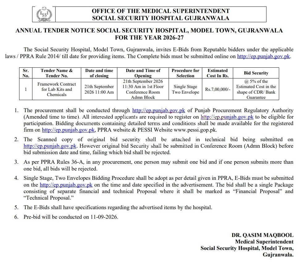 Tender Document