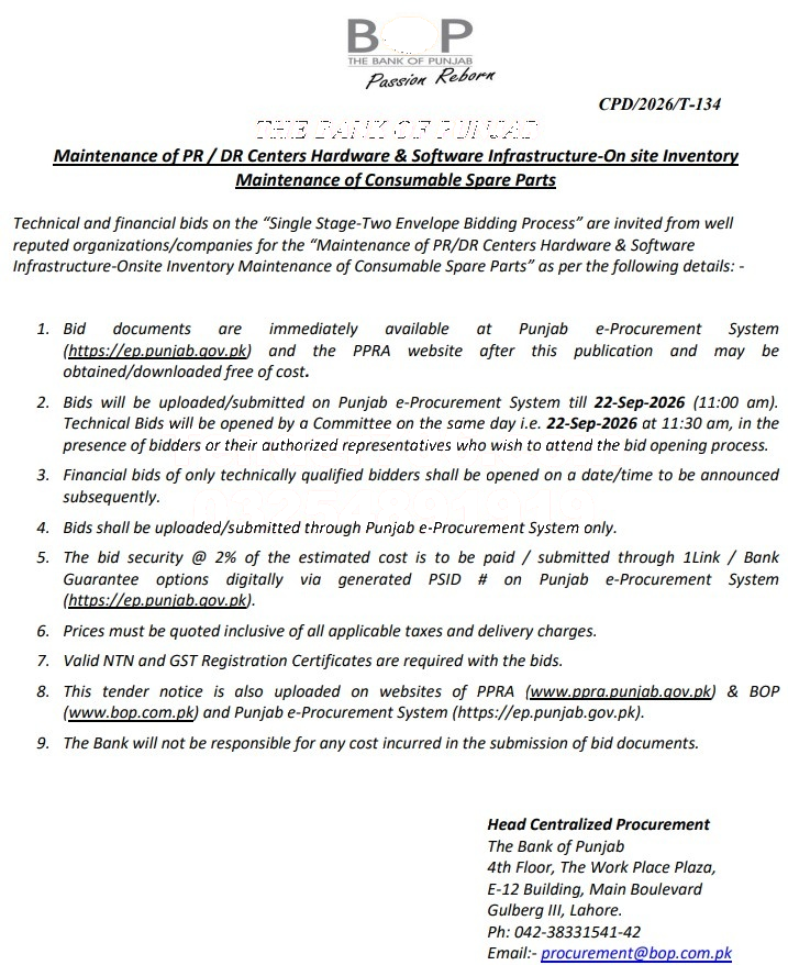 Tender Document