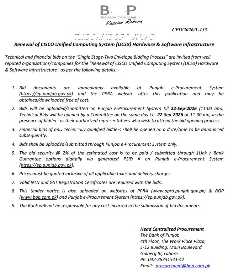 Tender Document